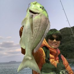 アラカブ狙いの最中、ヘダイがRIDEON！